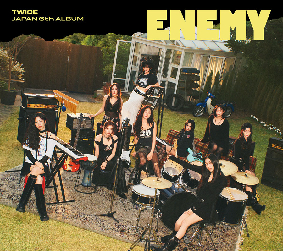TWICE 日本6thアルバム『ENEMY』2025年8月27日リリース《HMV限定