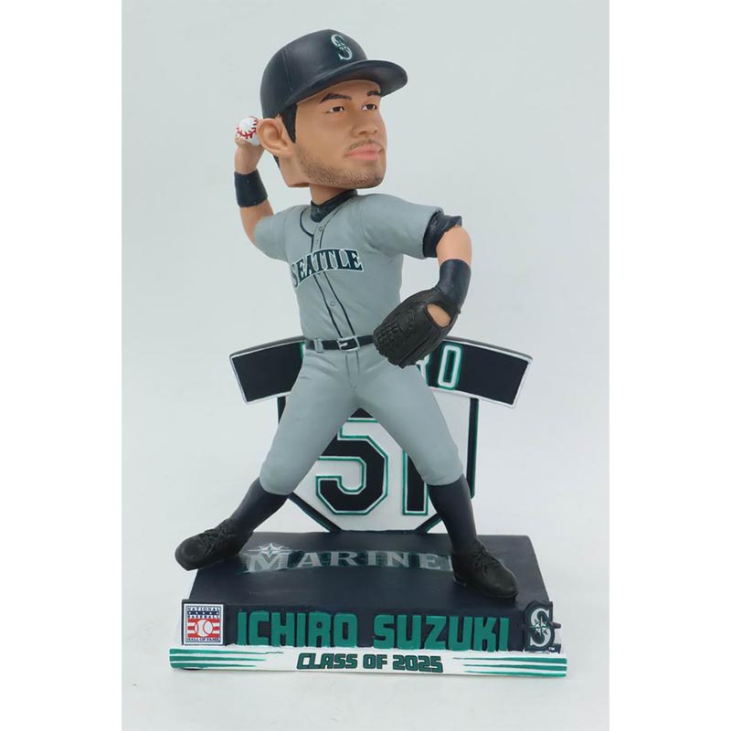 【限定品】世界限定 3000個 イチロー MLB公式ボブルヘッド シリアルNo 限定品】世界限定 3000個 イチロー MLB公式ボブルヘッド シリアルNo