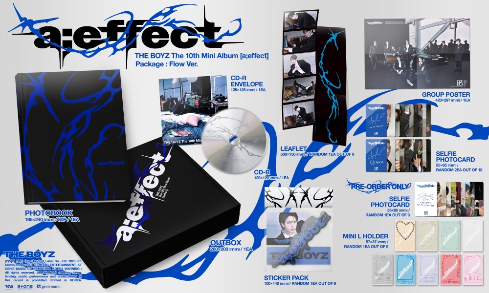 K-POP/アジア THE BOYZ CD THE BOYZ 10thミニアルバム『a;effect』|K-POP・アジア