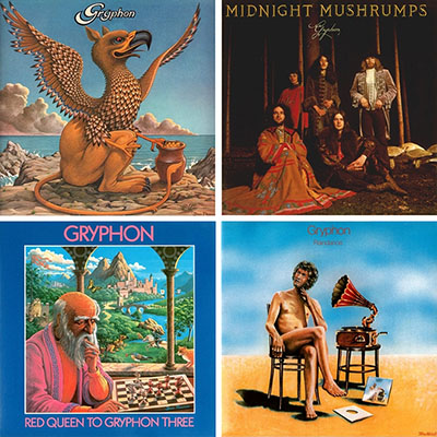 グリフォン (Gryphon) 名盤4タイトル 最新リマスター 紙