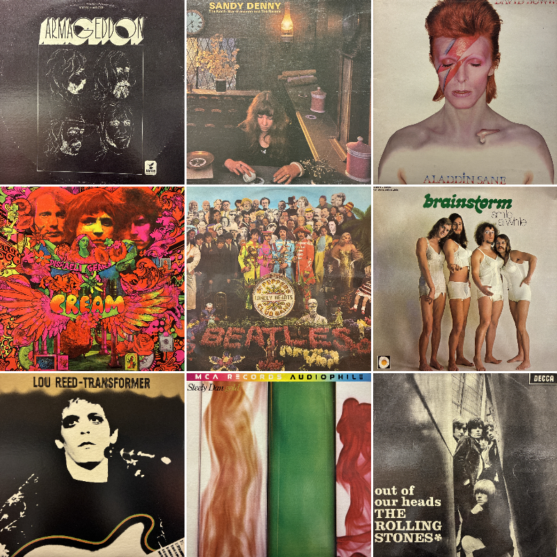新宿】8/30(土) 60s/70s ROCK VINYL廃盤セール -価格入り出品