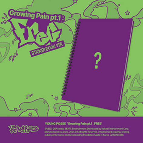 サインCD資料◆YOUNG POSSE◆Growing Pain pt1FREE YOUNG POSSE EP - [Growing Pain pt.1 : FREE] (Jewel Case Ver