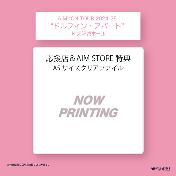 あいみょん　ドルフィンアパート追加公演　ボストンバッグ新品未開封品 あいみょんDolphin Apartment ボストンバッグ ドルフィン