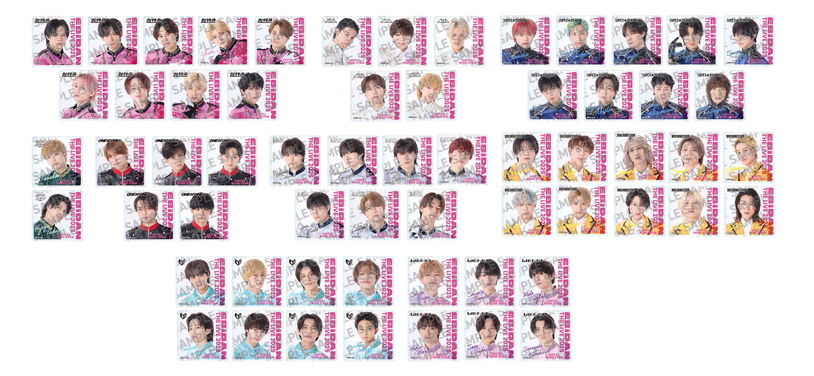 EBiDAN デコガチャ M!LK コンプ セット EBiDAN デコガチャ M!LK コンプ セット