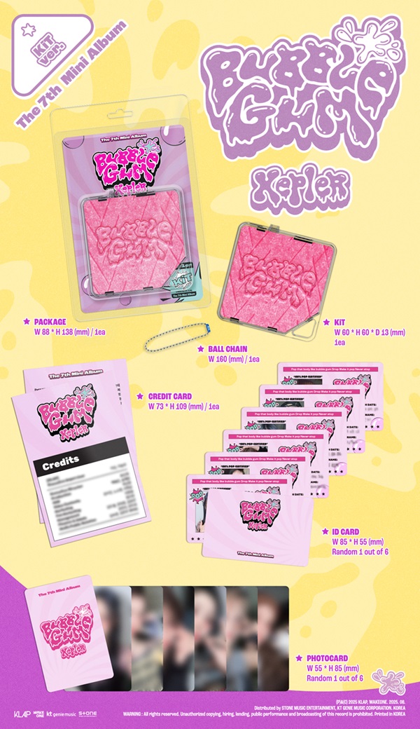 Kep1er BUBBLE GUM ヒエ ユジン ユニットサインポラ チェキ 💌 on X: 