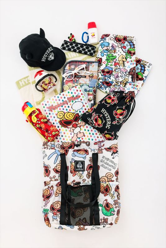 ヒスミニムック本　（開封後未使用） HYSTERIC MINI Square Bag Book WHITE MINIver. (宝島社ブランド