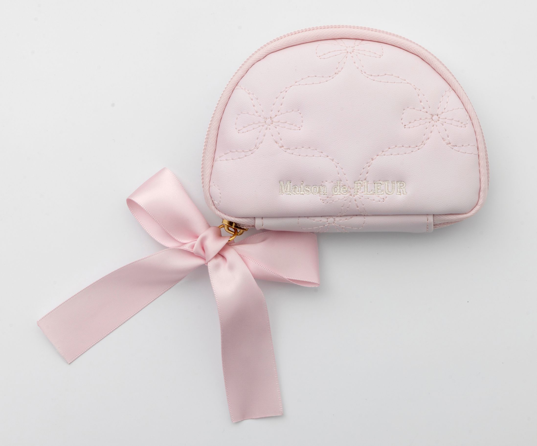 メゾンドフルール \"Victorian Romance \"ピンク メゾン ド フルール Maison de FLEUR ブランドロゴフリル