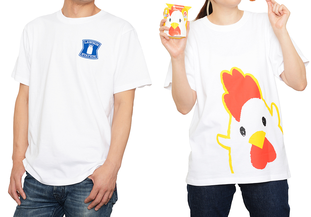 ローソン偏愛アイテム「ローソンオリジナルTシャツ」第2弾登場！|グッズ