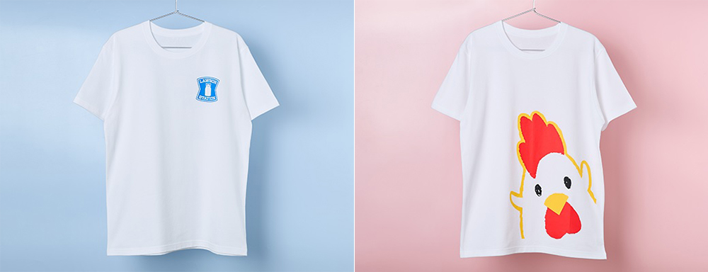 ローソン偏愛アイテム「ローソンオリジナルTシャツ」第2弾登場！|グッズ