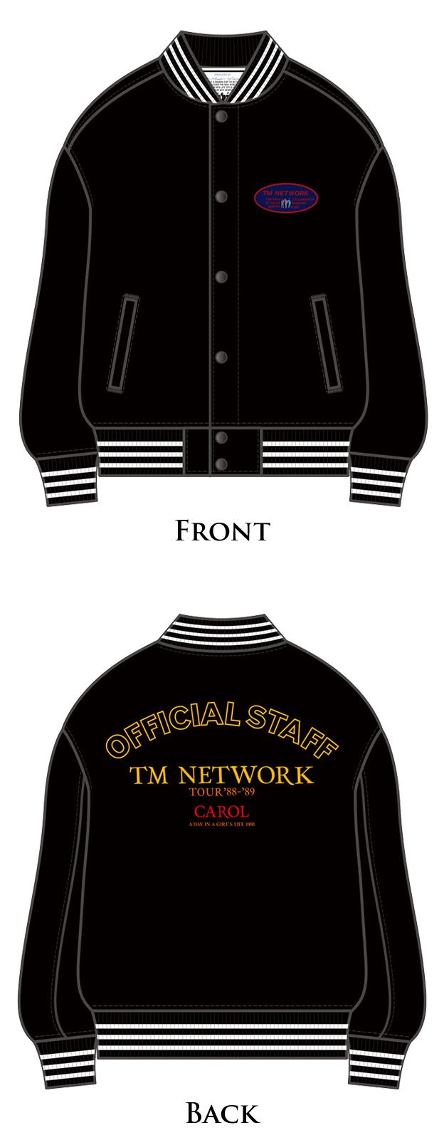 TM NETWORK TOUR88-89 CAROL パンフレット TM NETWORK TOUR88-89 CAROL パンフレット