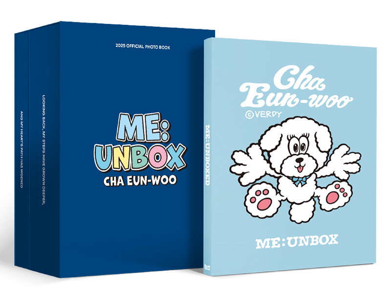 2025CHAEUN-WOOPHOTO BOOK [ME :UNBOX]チャウヌ チャウヌ（ASTRO）『2025 CHA EUN-WOO OFFICIAL PHOTO BOOK [ME