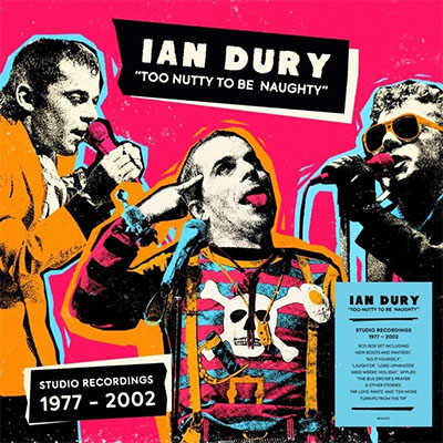 日本盤プロモ７インチ イアン・デューリー Ian Dury スパスティカス イアン・デューリー ボックスセット『Too Nutty To Be Naughty