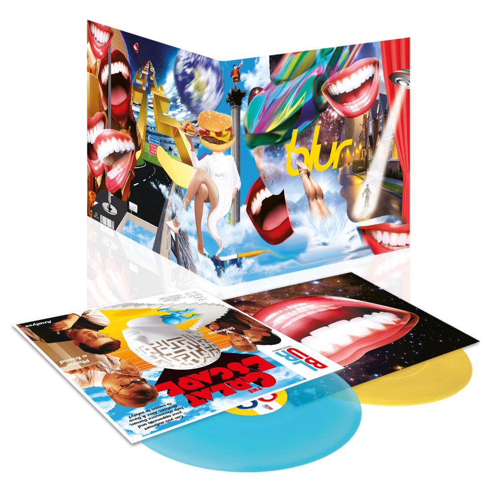 BLUR『GREAT ESCAPE』LP アナログ レコード ブラー ブラーの『THE GREAT ESCAPE』30周年記念盤がアナログレコードで