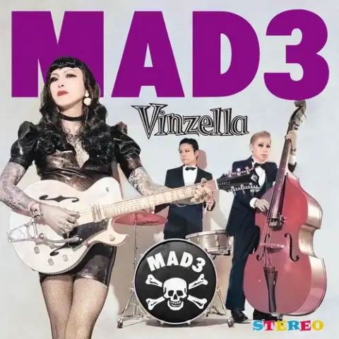 MAD3 活動休止前ラストのCD+7インチ・レコード『VINZELLA』10月27日