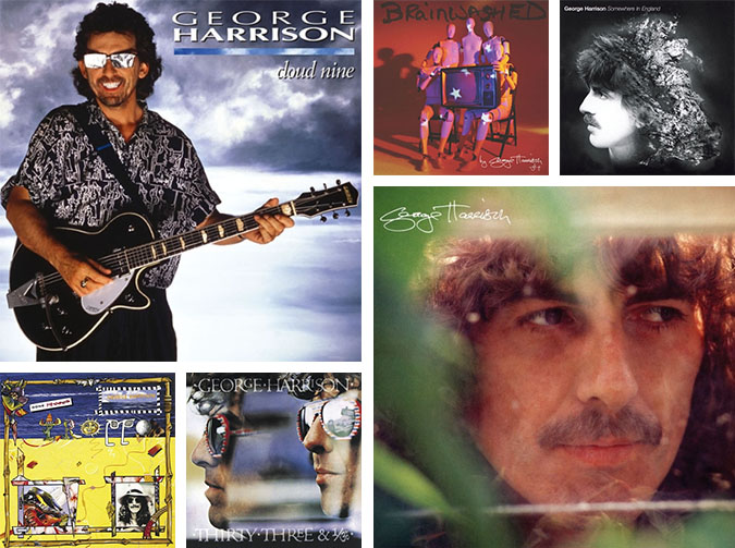 e Harrison ／ジョージハリスン／LP３枚組／ビートルズ ビートルズ、ジョージハリスンシングルレコード3枚 - メルカリ