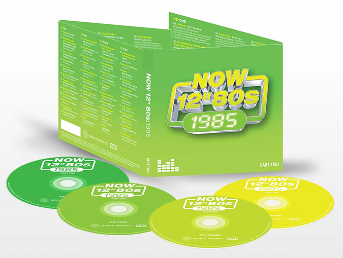 80年代ヒットの12インチミックスにフォーカスした「Now 12