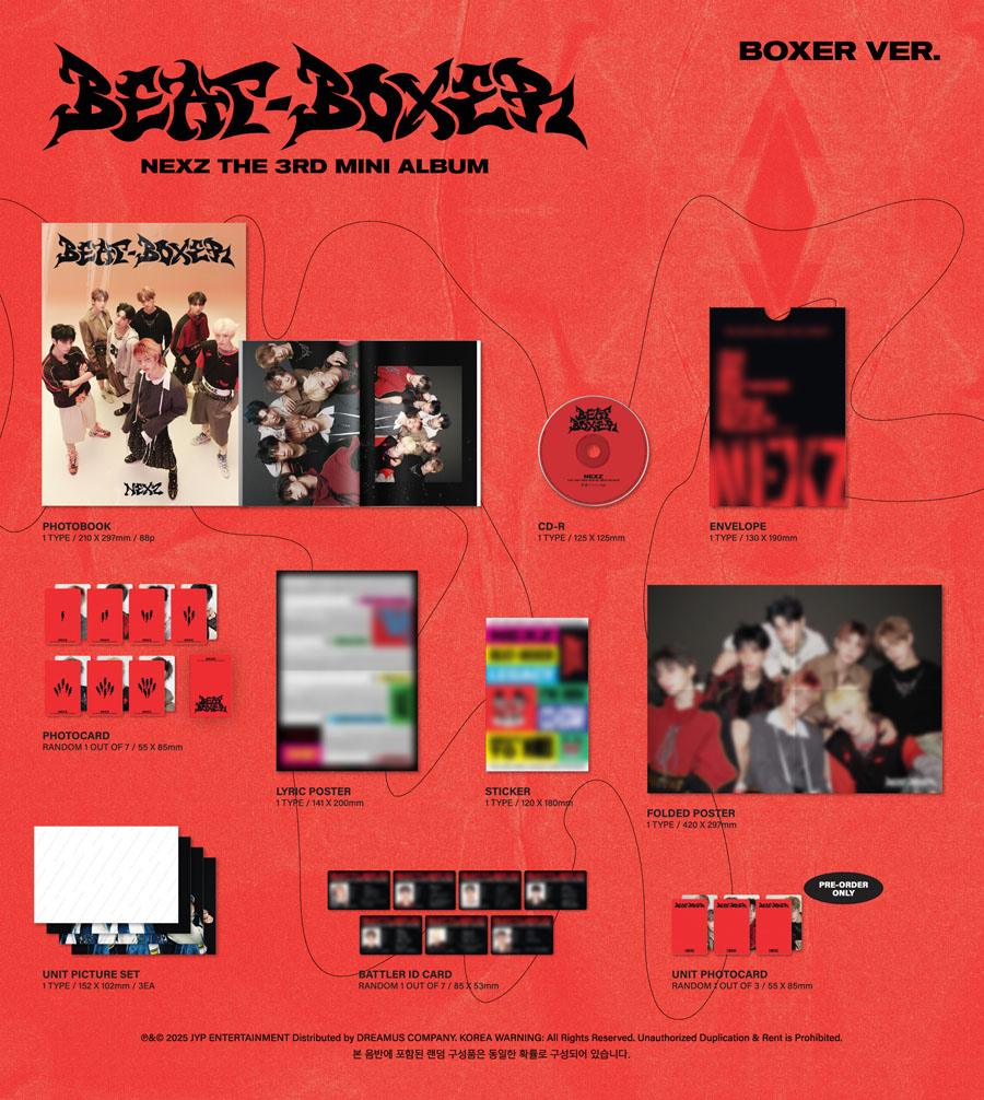 NEXZ The 3rd Mini Album『Beat-Boxer』の発売を記念して、HMV