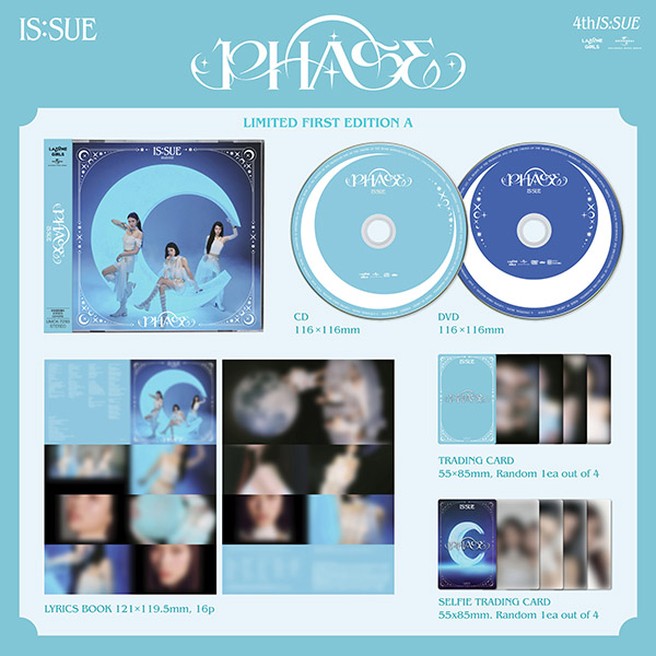 IS:SUE 4TH SINGLE『PHASE』2026年1月14日発売 / 予約キャンペーン開催