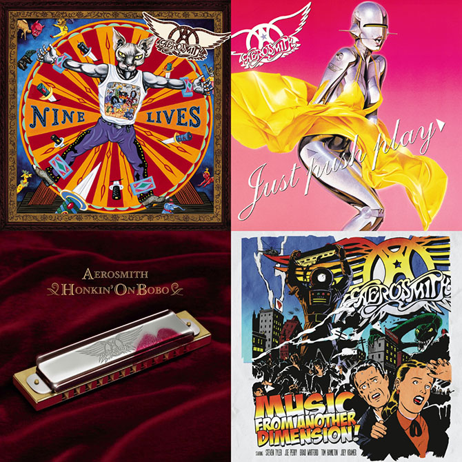 エアロスミス 名盤 紙ジャケットSHM-CD再発 第3弾 4タイトル