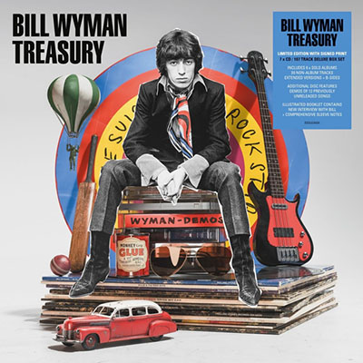 Bill Wyman/The Solo Box ビル・ワイマン 5枚組ボックス ビル・ワイマン (元ローリング・ストーンズ) ソロボックス『Treasury