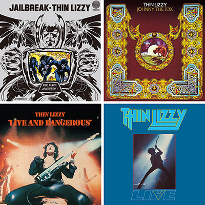 シン・リジィ 名盤4タイトル 紙ジャケットSHM-CD 第2弾 2025年