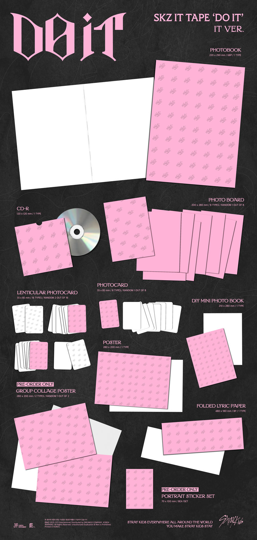 Stray Kids SKZ IT TAPE『DO IT』で2025年11月カムバ 決定！HMV