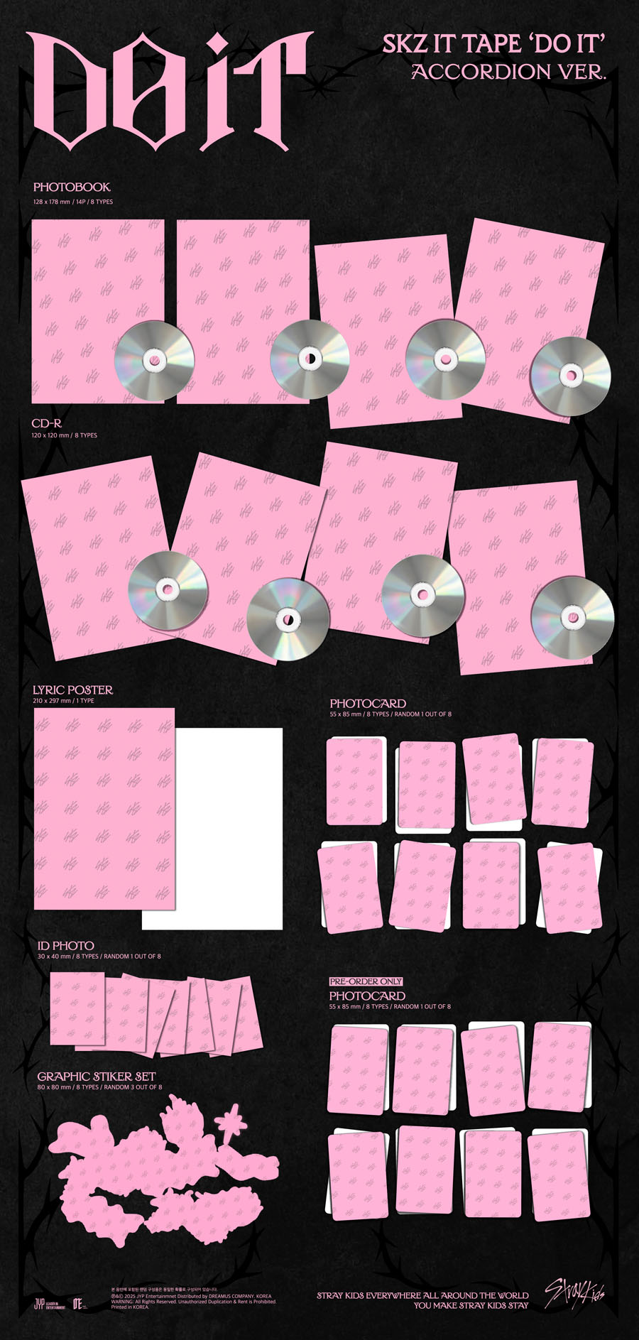 K-POP・アジア CD Stray Kids SKZ IT TAPE『DO IT』で2025年11月カムバ 決定！HMV