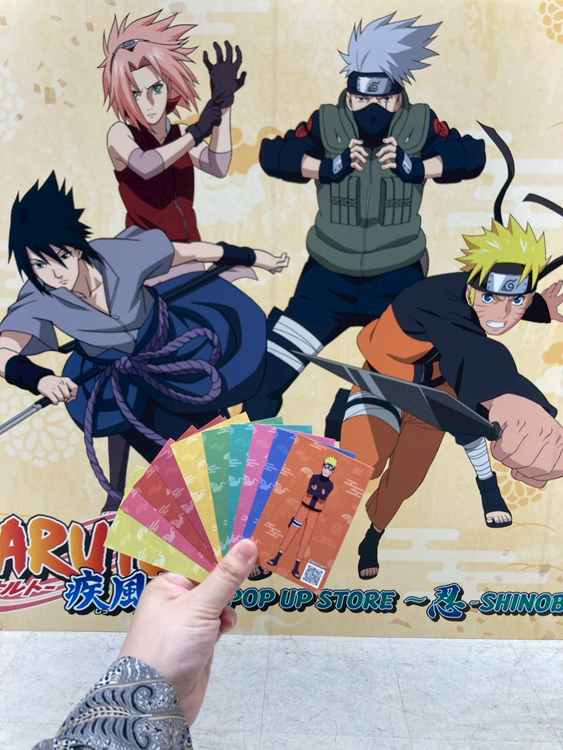 NARUTO-ナルト- 疾風伝POP UP STORE ～忍-SHINOBI-～｜レポート|