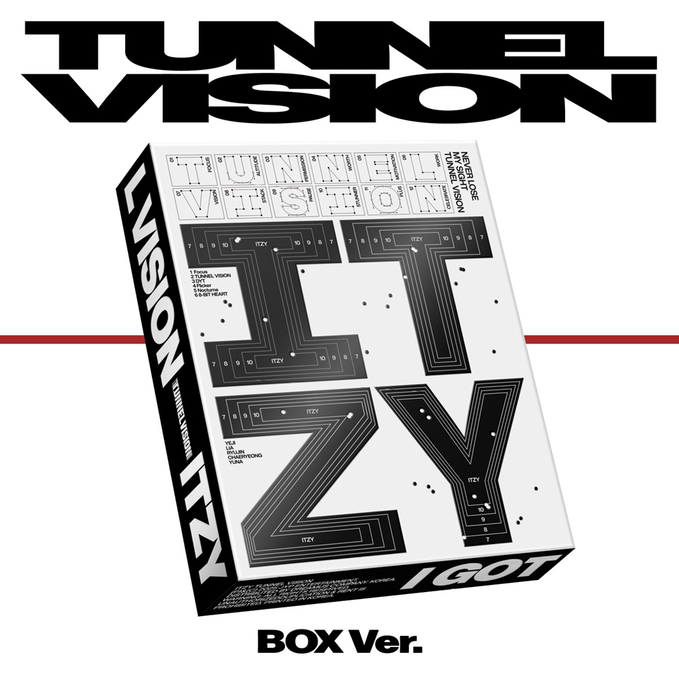ITZY ミニアルバム『TUNNEL VISION』|K-POP・アジア