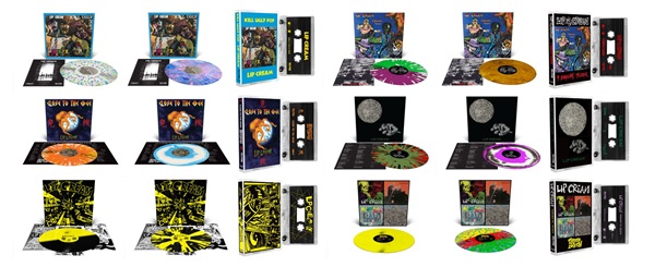 LIP CREAM、全音源が完全デジタルリマスター復刻しLP・カセット