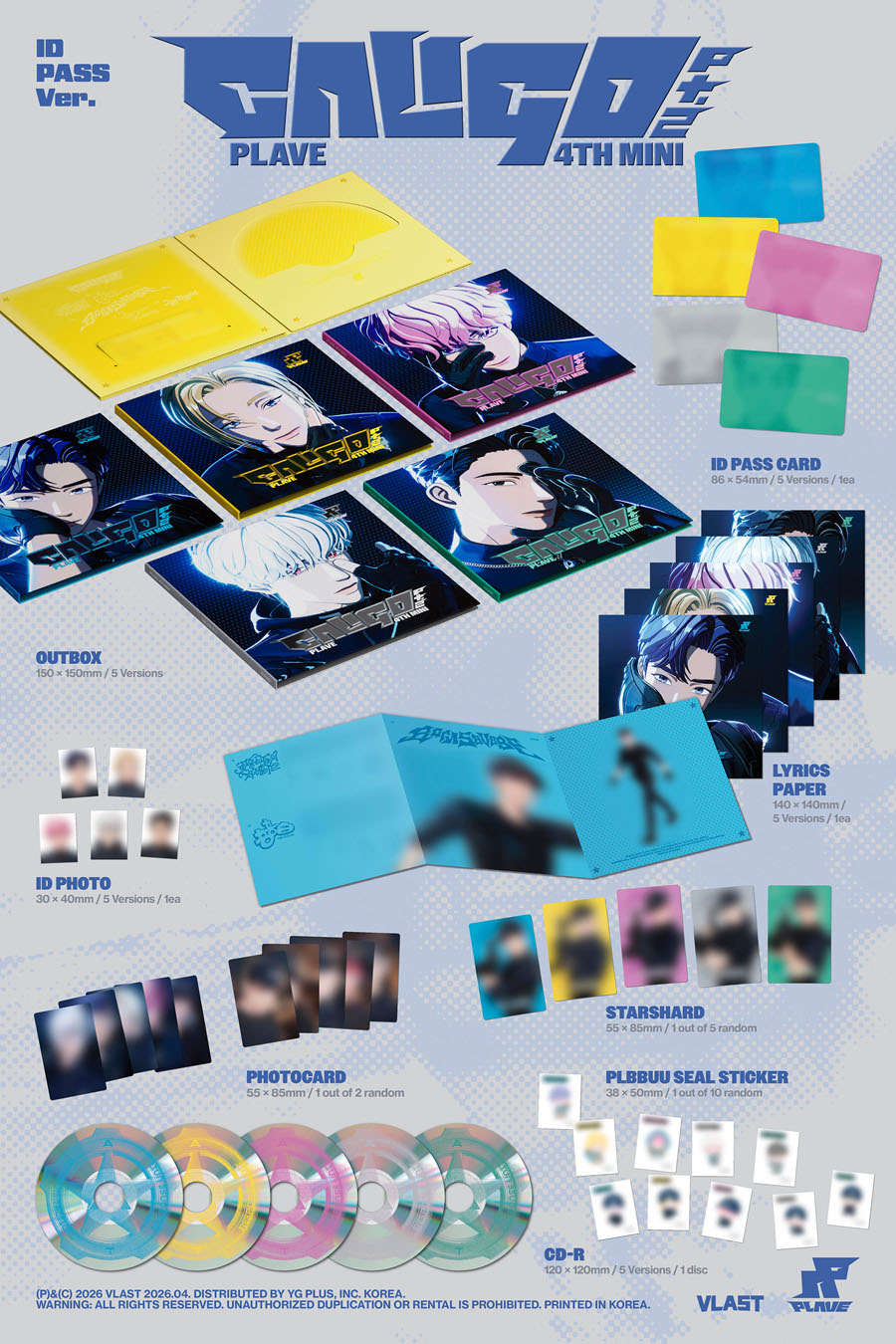 PLAVE 4th Mini Album 'Caligo Pt.2' (ID PASS Ver.) 発売決定