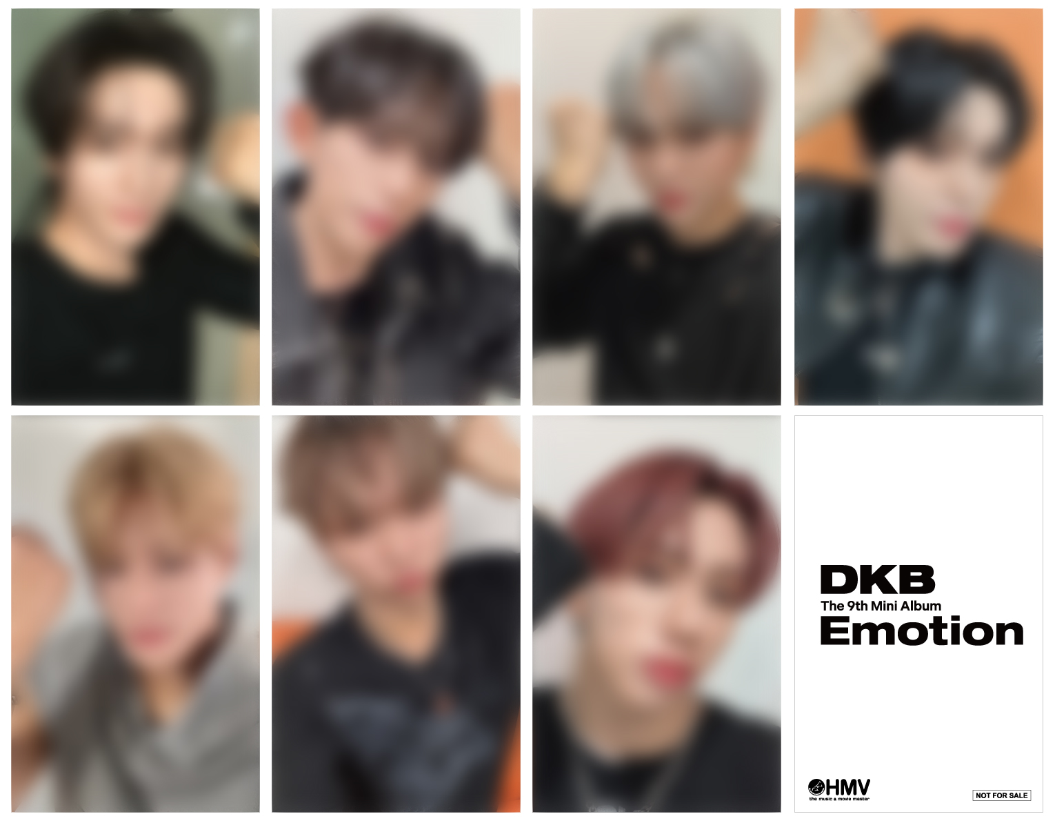 DKB The 9th Mini Album『Emotion』HMV限定特典付きで販売決定！さらに