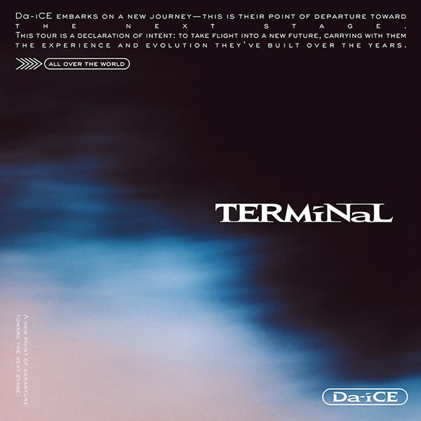 Da-iCE 9枚目ニューアルバム『TERMiNaL』2026年1月14日(水)発売