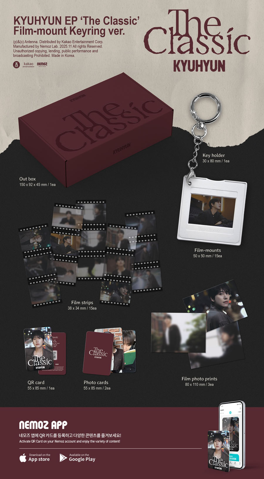 Kyuhyun キュヒョン　The Classic トレカ　会場限定 キュヒョン SUPERJUNIOR The Classic 入場配布物 トレカ