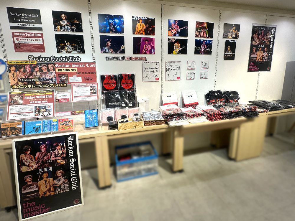 Rockon Social Club『THE SHOW MAN』2025年11月5日（水）リリース記念