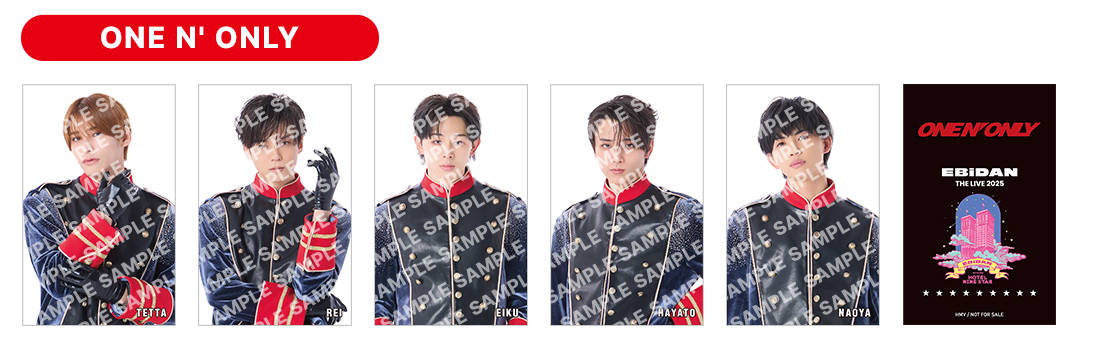 同時購入特典＋NAOYAアクキー付》EBiDAN THE LIVE 2025 HOTEL NINE