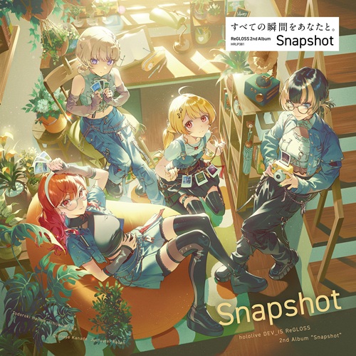 Snapshotセット　ReGLOSS ReGLOSS『Snapshot』レコードとカセットテープがHMV限定で発売
