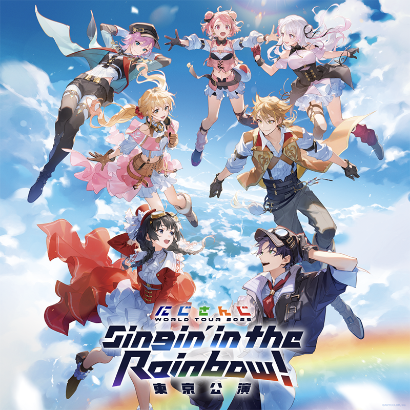 にじさんじ WORLD TOUR 2025 Singin' in the Rainbow！ 東京公演グッズ|