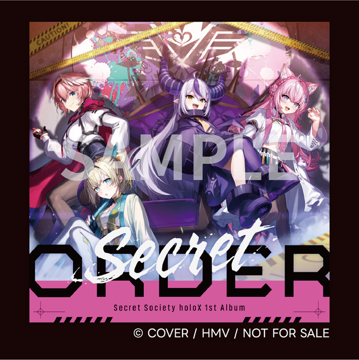 ホロックス 1stアルバム CD 「Secret ORDER」 2026年4月8日 発売 【HMV