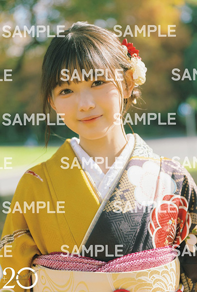 HMV&BOOKS online限定特典：山川宇衣（櫻坂46）ポストカード》20±SWEET
