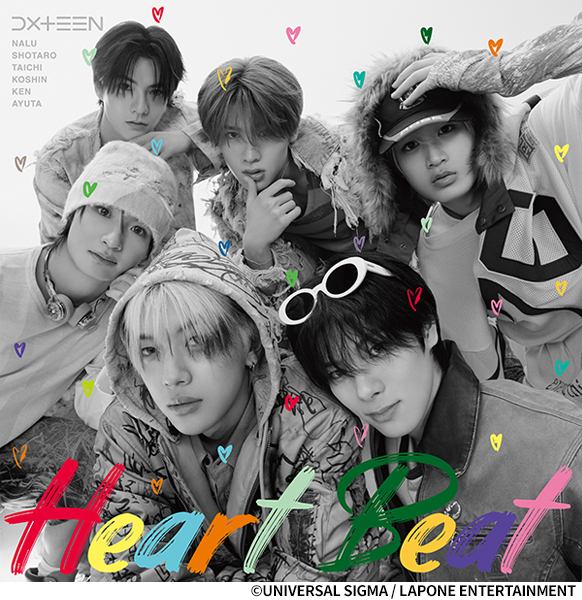 DXTEEN 2ndニューアルバム『Heart Beat』2026年3月25日(水)発売