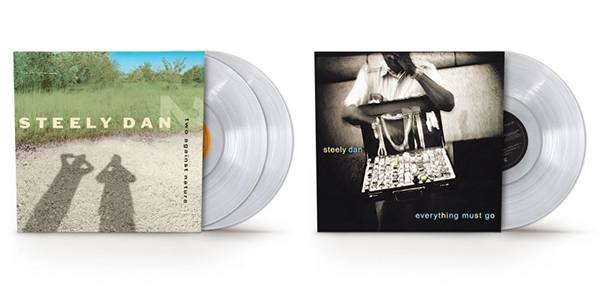 スティーリー・ダンSTEELY DAN LPレコード スティーリー・ダンの2作品がクリスタルクリアヴァイナル仕様アナログ