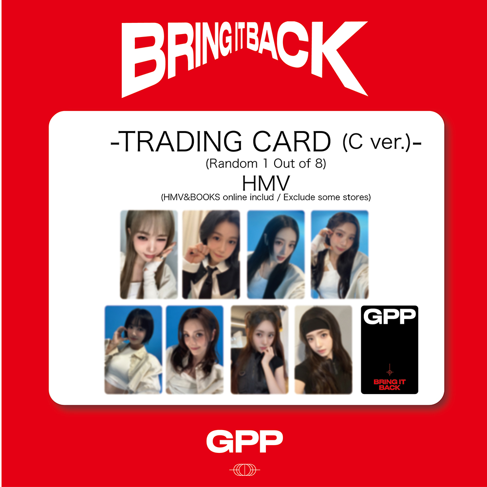 Bring it Back【初回限定盤】(CD+ブックレット) : GPP | HMV&BOOKS