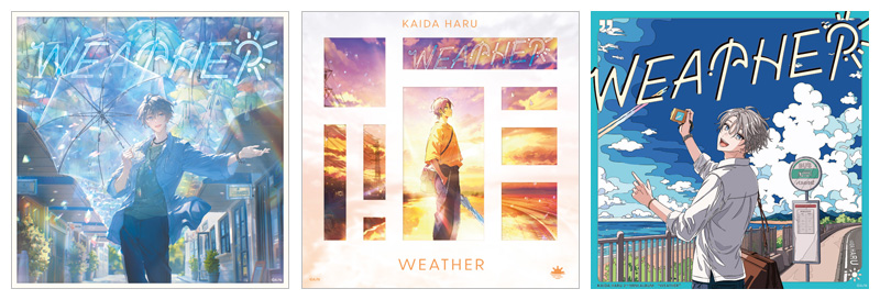 HMV全店キャンペーン開催決定】甲斐田晴 2ndミニアルバム CD 「WEATHER