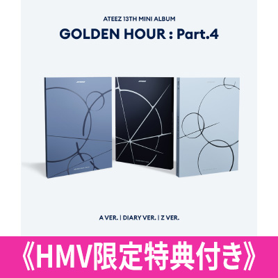ATEEZ『GOLDEN HOUR : Part.4』日本公式輸入盤《HMV限定特典付き》|K