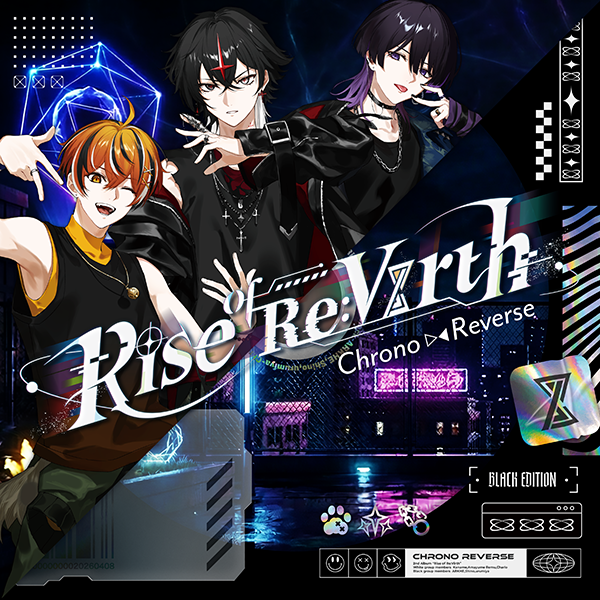 クロノヴァ 2ndニューアルバム『Rise of Re:Virth』2026年4月8日(水