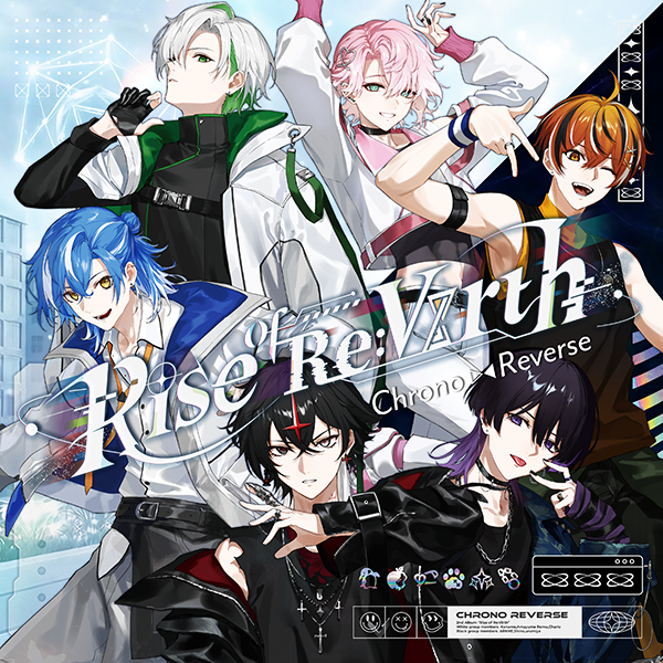 クロノヴァ 2ndニューアルバム『Rise of Re:Virth』2026年4月8日(水