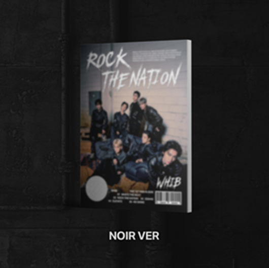 WHIB 1stミニアルバム『ROCK THE NATION』|K-POP・アジア
