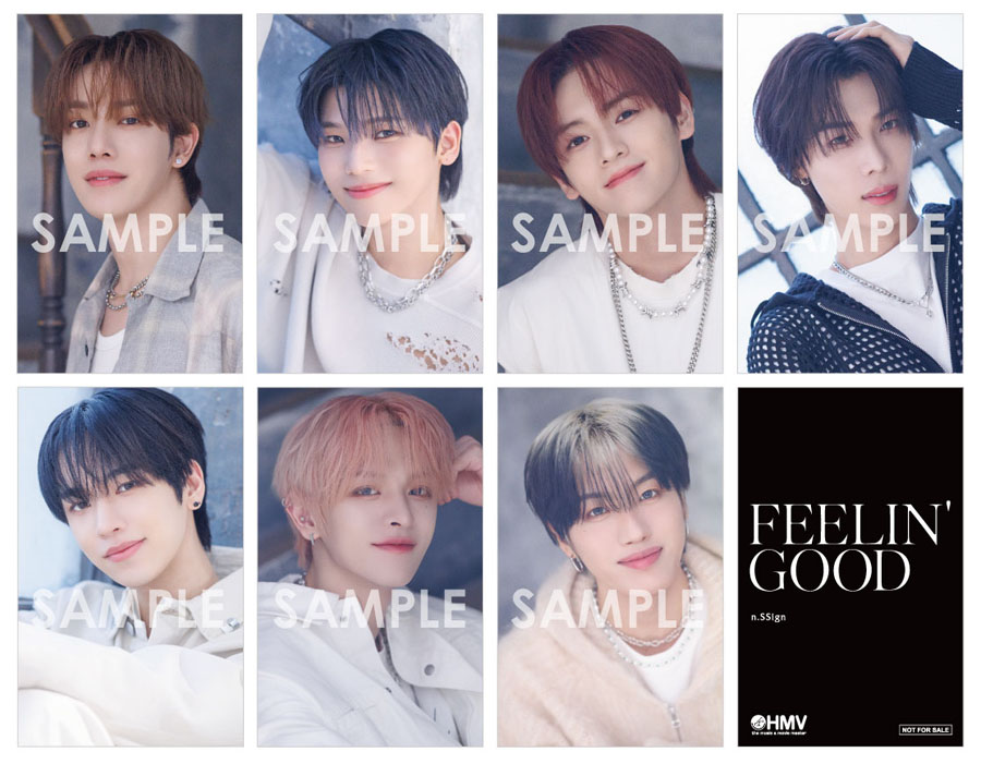 n.SSign 新曲 日本3rdシングル『FEELIN' GOOD』2026年3月4日リリース