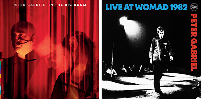 ピーター・ガブリエル ライヴ作品『In The Big Room』『Live at WOMAD